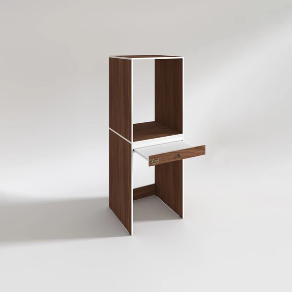 Kenzlife çamaşır-kurutma makinesi dolabı avi senna cvz 187*070*60 çekmeceli banyo - Resim 3