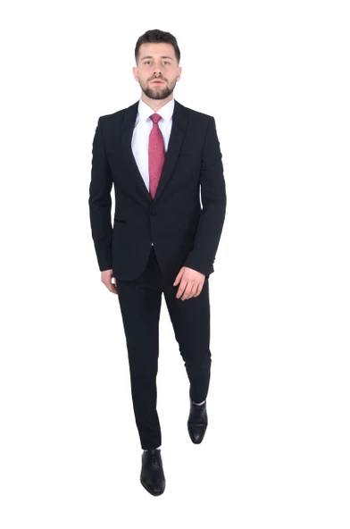 Cengiz İnler Kadife Şal Yaka  Erkek Takım Elbise - 5
