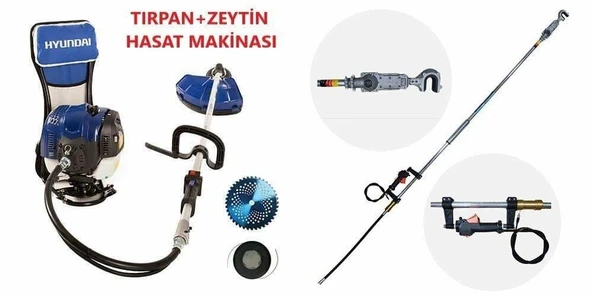 Hyundai HYX520S Motorlu HFS Şanzımanlı Zeytin Hasat Makinası