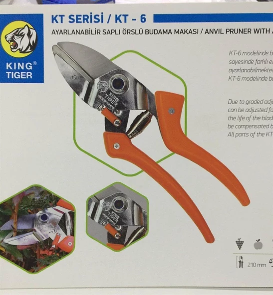 Kıng Tıger Budama Makası KT-6 - 4