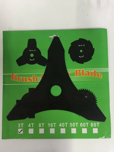 Motorlu Tırpan Üçlü Bıçak Shark 265X1.6 - 2