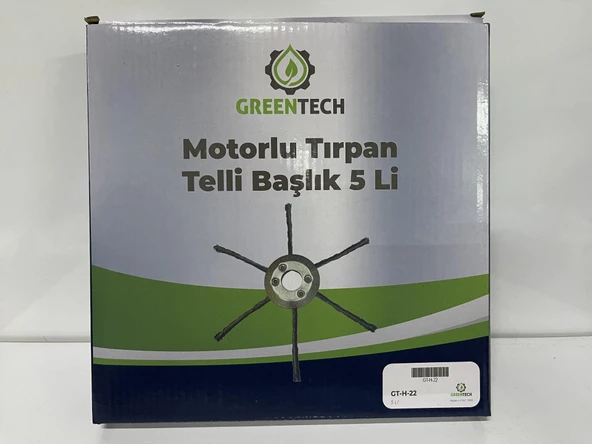 Greentech Motorlu Tırpan Telli Başlık 6 lı - 4