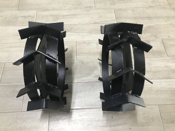 Çapa Makinası Demir Teker Takımı Aks Hariç - 2