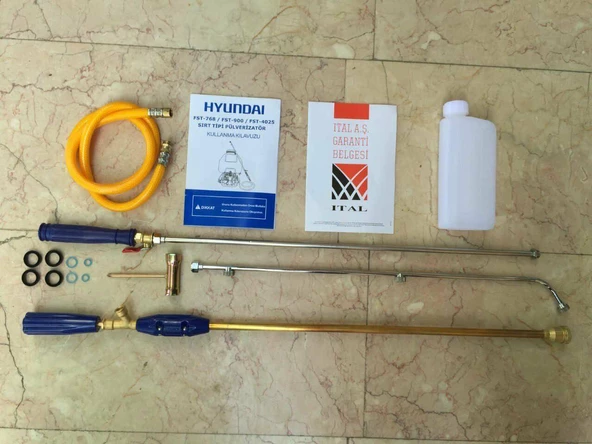 Hyundai Turbo 768 Yüksek Basınçlı Sırt Pülverizatör - 4