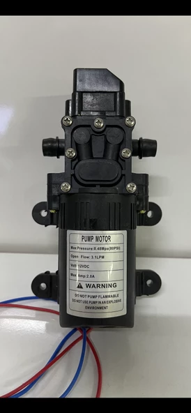 Akülü Su Aktarma ve İlaçlama Motoru Pompası 12 Volt - 2