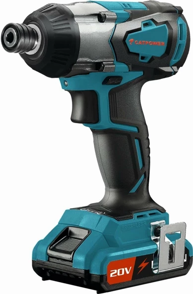 Catpower 4122 Akülü Torklu Vidalama Kömürsüz 20 V. 2 Ah Çift Akü - 2