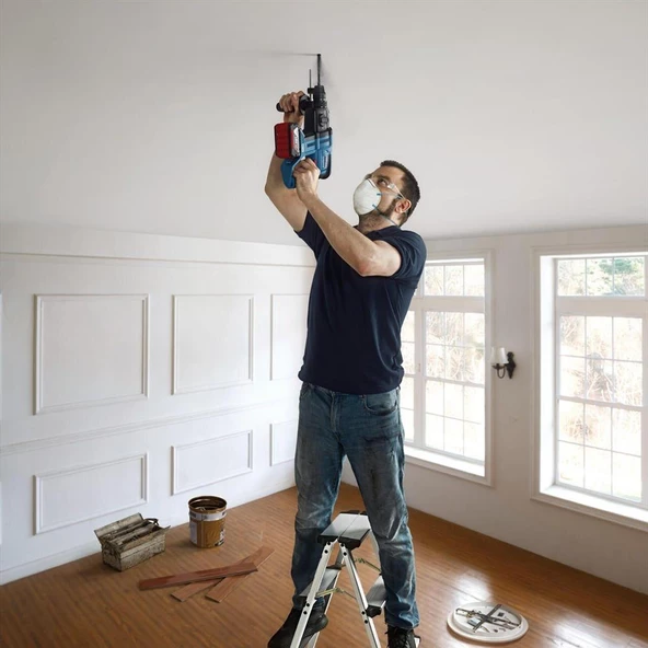 Bosch GBH 180-LI Professional 4.0 Ah Tek Akü Kırıcı Delici - 3