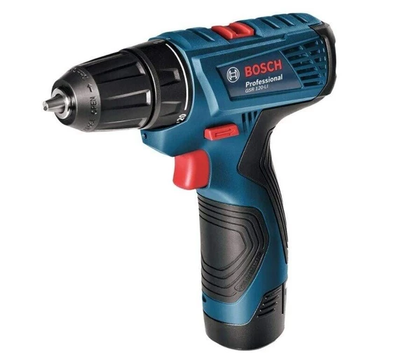 Bosch Professional GSR 120-LI 2x2.0Ah Çift Akülü Delme/Vidalama Makinesi - 06019G8000 - 2