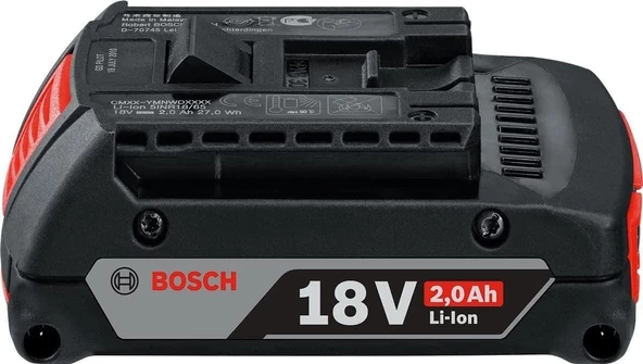 Bosch Professional GBA 18 Volt 2 Ah Li-ion Akü 1600Z00036 - 2
