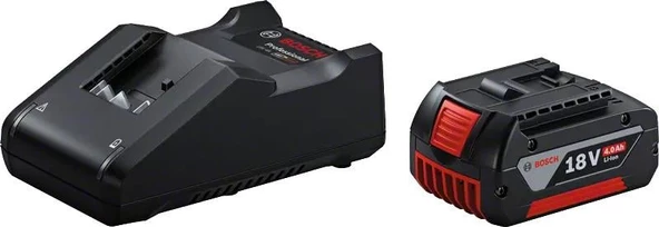 Bosch Professional 18 V. Akü Seti 1X4 Ah.+ Gal 18V-40 Hızlı Şarj - 3