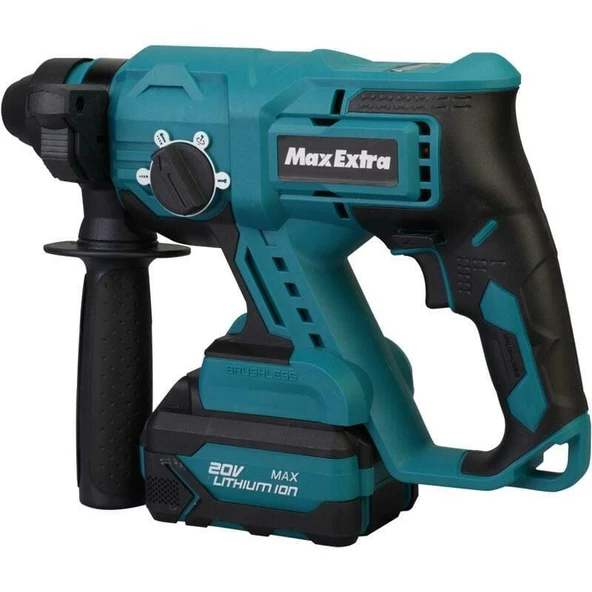 Max Extra MXP 9022 Akülü Kırıcı Delici 20 V. 4 Ah. Çift Akü