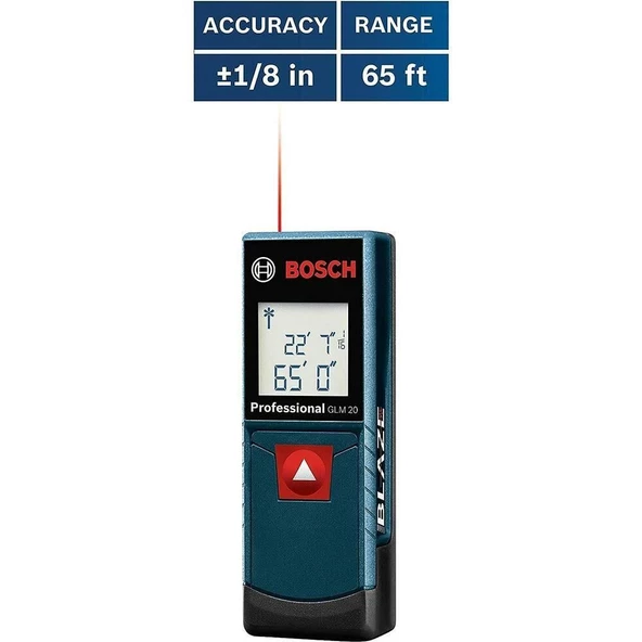 Bosch Glm 20 Lazerli Uzaklık Ölçer Metre - 3