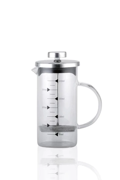 Nishev 2 Adet French Press - Filtre Kahve Ve Bitki Çayı Demliği 350 ml - 2