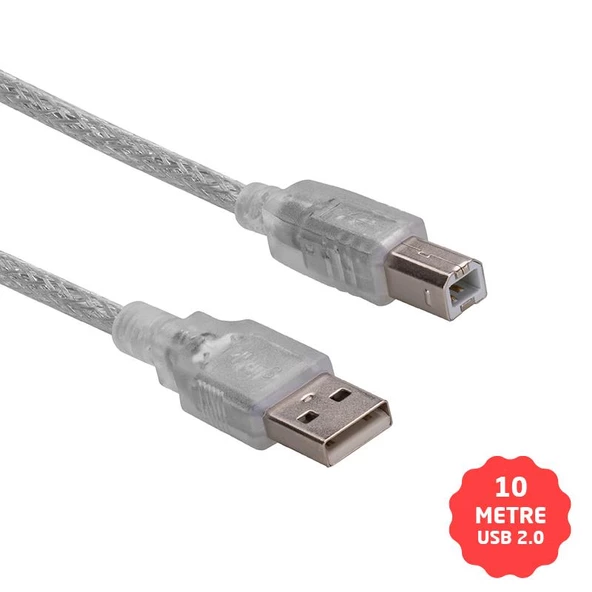 S-Link USB Yazıcı Kablosu 10 Metre - SL-U2010