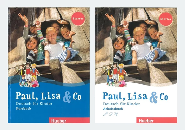 PAUL, LISA & CO  Starter  Deutsch für Kinder Kurscbuh + Arbeitsbuch mit Audios