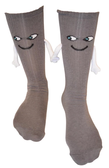 Dode Flora Mıknatıslı El Ele Tutuşan Unisex Çorap 35-44 - 12