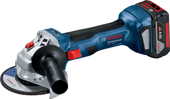 Bosch Professional GWS 180-LI Akülü Taşlama Makinesi