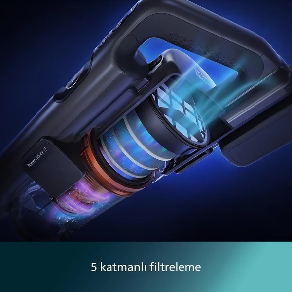 Philips XC7057/01 7000 Serisi Aqua Kablosuz Dik Süpürge - 10
