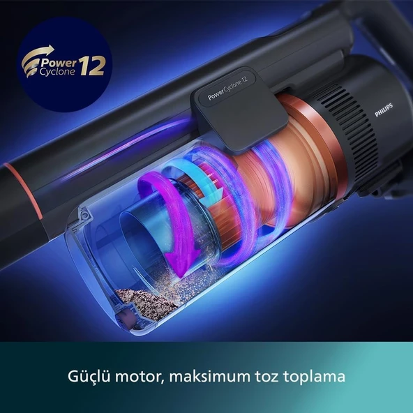 Philips XC7057/01 7000 Serisi Aqua Kablosuz Dik Süpürge - 7