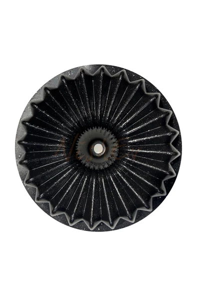 Nishev Hanımeli Döküm Kek Turta Kalıbı Siyah Renk 26cm - 3
