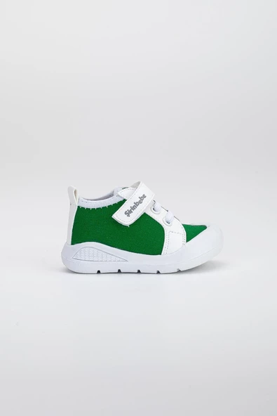 Şirinbebe Şiringenç Keten Yeşil Erkek İlkadım Bebek Çocuk Ayakkabısı - Resim 5