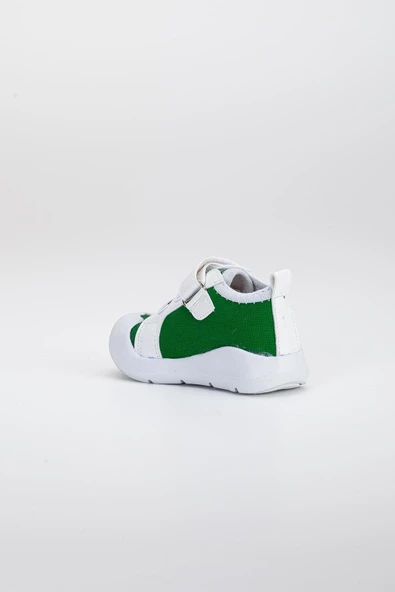 Şirinbebe Şiringenç Keten Yeşil Erkek İlkadım Bebek Çocuk Ayakkabısı - Resim 7