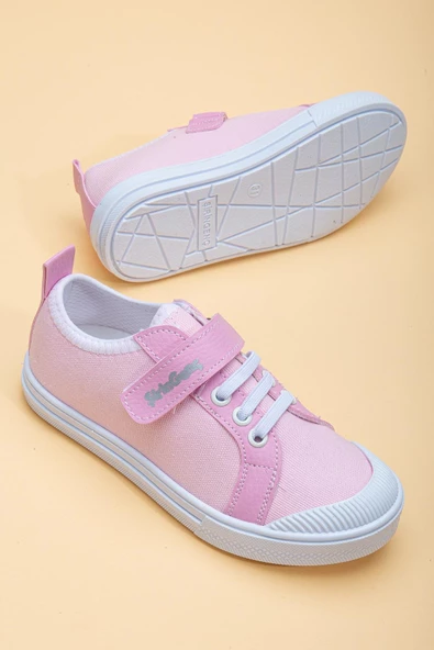 Şirinbebe Şiringenç Keten Pembe Kız İlkadım Bebek Çocuk Ayakkabısı - 4