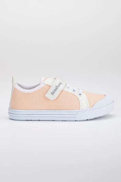 Şirinbebe Şiringenç Keten Somon Kız İlkadım Bebek Çocuk Ayakkabısı - Resim 11