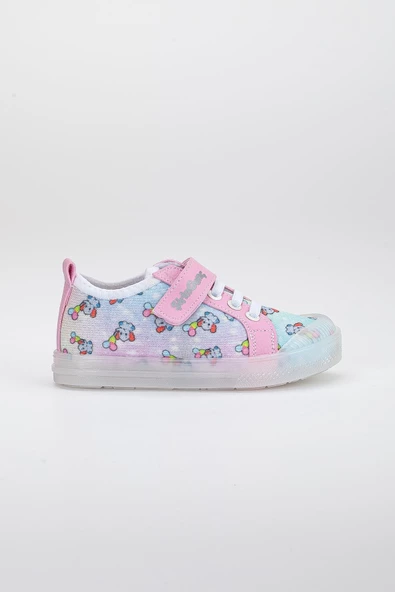 Şirinbebe Şiringenç Keten Fuşya Kız İlkadım Bebek Çocuk Ayakkabısı - 7