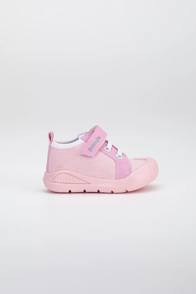 Şirinbebe Şiringenç Keten Pembe Kız İlkadım Bebek Çocuk Ayakkabısı - 5