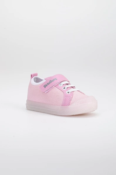 Şirinbebe Şiringenç Keten Pembe Kız İlkadım Bebek Çocuk Ayakkabısı - 9