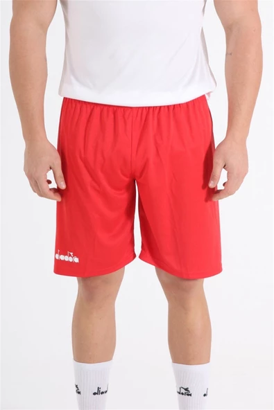 Diadora Düz Kırmızı Antrenman - Spor Şort - DDANT-SORT - 2