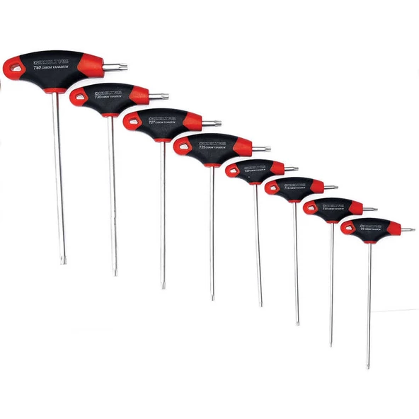 İzeltaş 8 Parça T Tipi Torx Allen Takımı