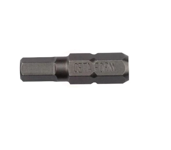 Ceta 1/4" Allen Bits Uç - 8.0 x 25 mm