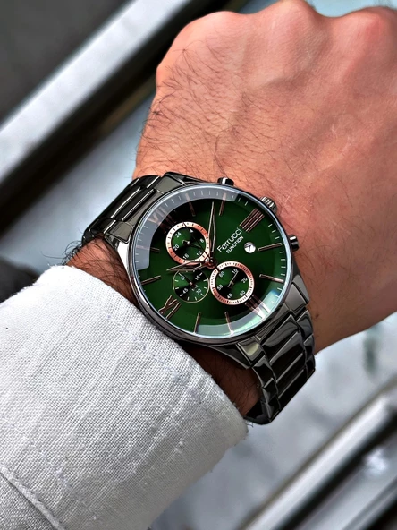 Ferrucci Function FCF.14079FM.07 Multi Fonksiyon Erkek Kol Saati 3 Atm Su Geçirmezlik - Resim 6