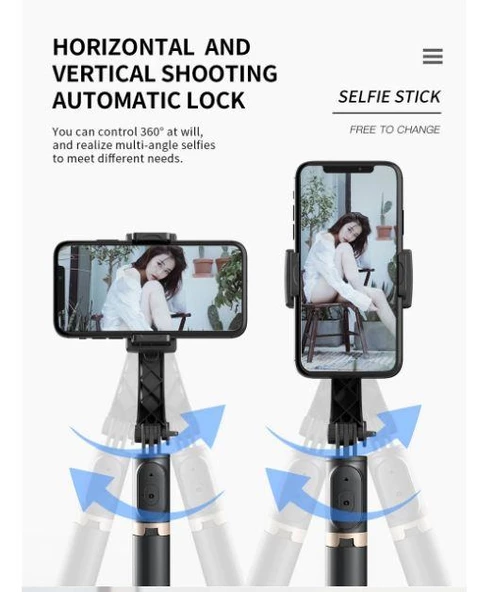 Telefon Sabitleyici Gimbal Deklanşör İos Android Destekli - 8