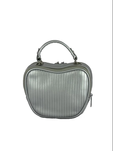 Kriste Bell Kadın Çantası Çapraz Askılı Gümüş 26300 - Resim 3