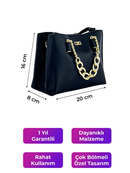 Kriste Bell Kadın Çanta Siyah 7170 - 2
