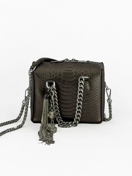 Kriste Bell Kadın Çanta Çapraz Askılı Pewter 26262