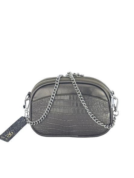 Kriste Bell Kadın Çanta Çapraz Askılı Pewter 26260 - Resim 3