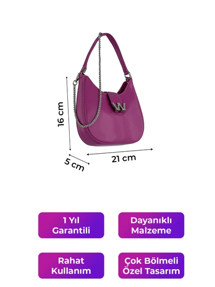 Kriste Bell Kadın Çanta Fuşya 26363 - 2