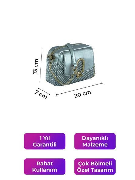 Kriste Bell Kadın Çanta Gümüş 26412 - 2