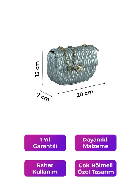 Kriste Bell Kadın Çanta Gümüş 26408 - 2