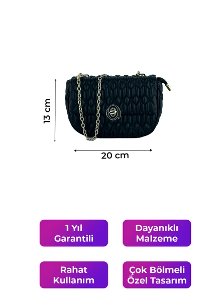 Kriste Bell Kadın Çanta Siyah 26408 - 2