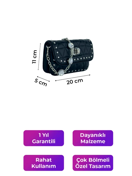 Kriste Bell Kadın Çanta Siyah 26409 - 2