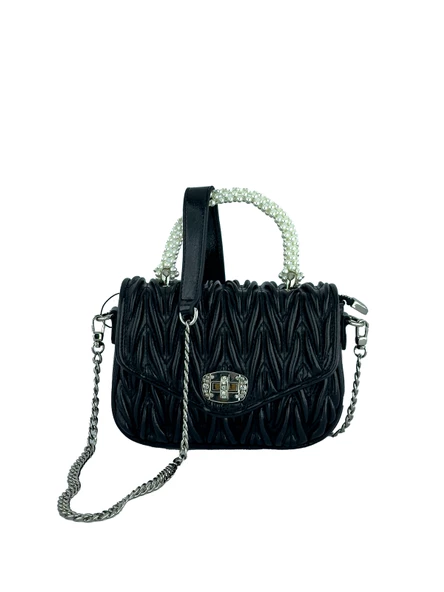 Kriste Bell Kadın Çanta Siyah 26383 - Resim 4