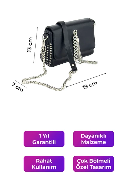 Kriste Bell Kadın Çanta Siyah 26367 - 2