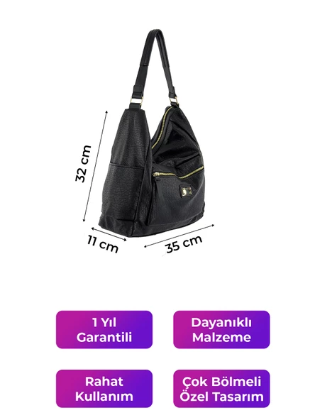 Kriste Bell Kadın Çanta Siyah 26418 - 2