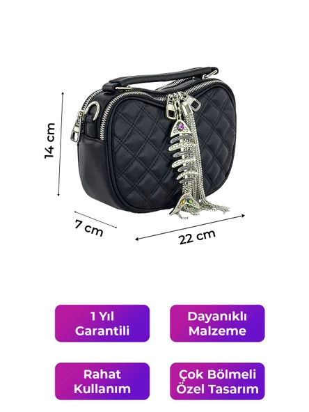 Kriste Bell Kadın Çanta Siyah 26471 - 2