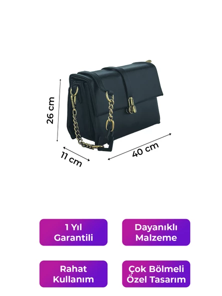 Kriste Bell Kadın Çanta Siyah 26542 - 2
